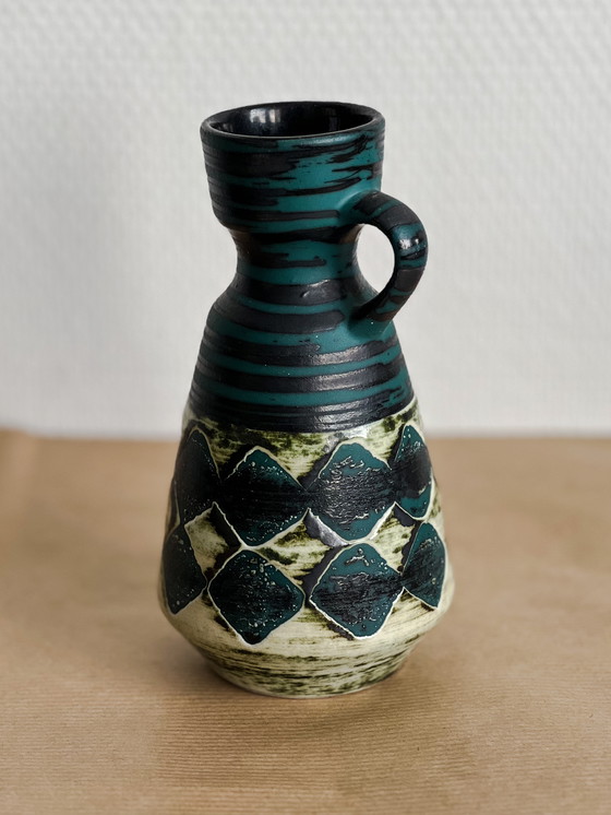 Image 1 of Vase vintage, Allemagne de l'Ouest, Dümler und Breiden, années 1970