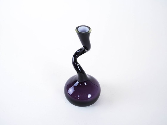 Image 1 of Purple vase, Danish design, 1990s, made in Denmark