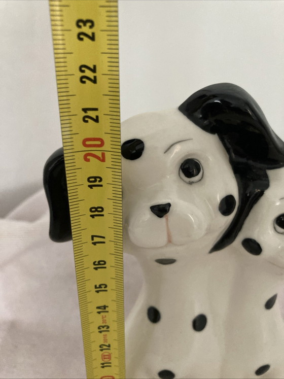 Image 1 of Dalmatian vintage ceramic radiator humidifier 70s/80s
