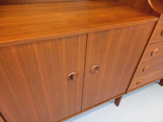 Image 1 of Scandinavian vintage 3-piece teak bookcase from the 60s
