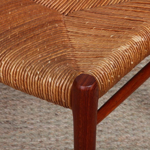 Suite de 4 chaises par Niels Otto Moller en teck modèle 75, 1960