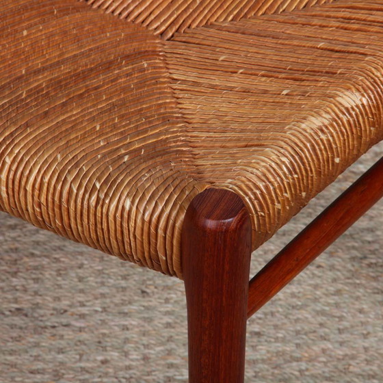 Image 1 of Suite of 4 teak chairs by Niels Otto Moller, model 75, 1960