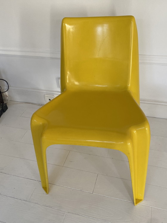 Helmut BATZNER stoelen model BA1171 – bofinger, Eetkamerstoelen, Fiberglass (photo 6 of 11)