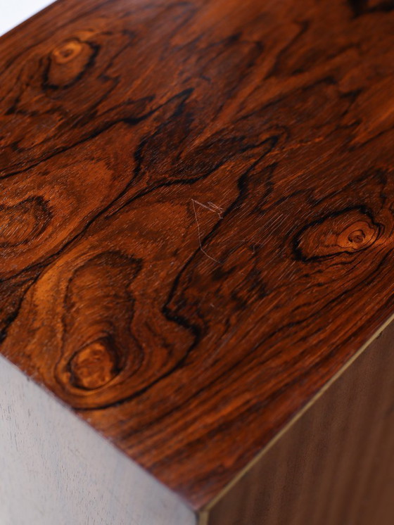 Image 1 of Palissander boekenkast wandkast vintage Deens