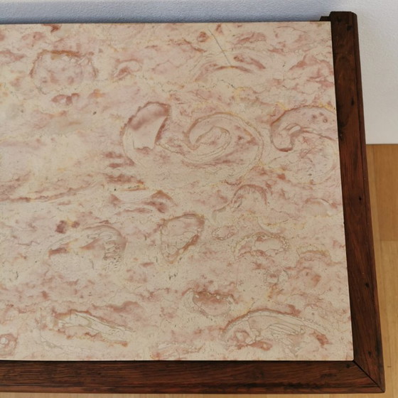 Image 1 of Antique TV cabinet television cabinet sideboard wall cabinet with marble top