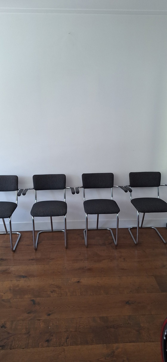 Image 1 of 4 Gispen 207 dining chairs
