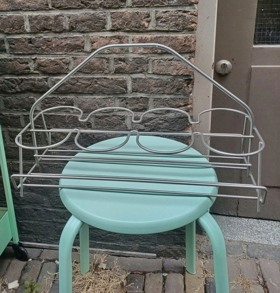 Image 1 of Vintage wire steel bottle holder / bottle carrier