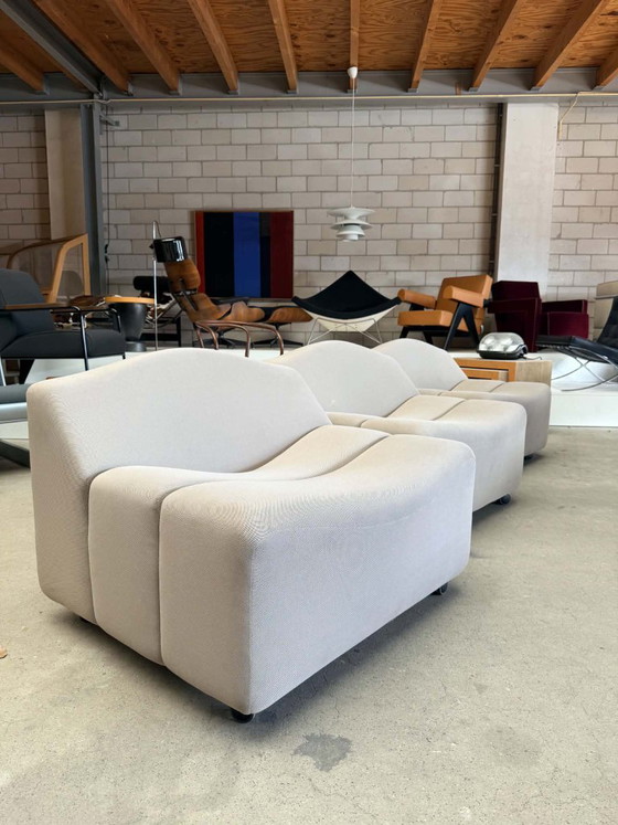 Modulo Poltrona/Divano Artifort ABCD, Pierre Paulin (disponibilità: 6), Divani modulari, Plastica, Tessile (foto 2 di 18)