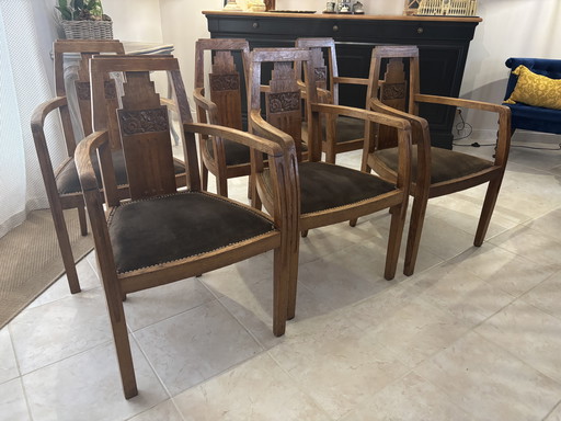 Art Deco fauteuils