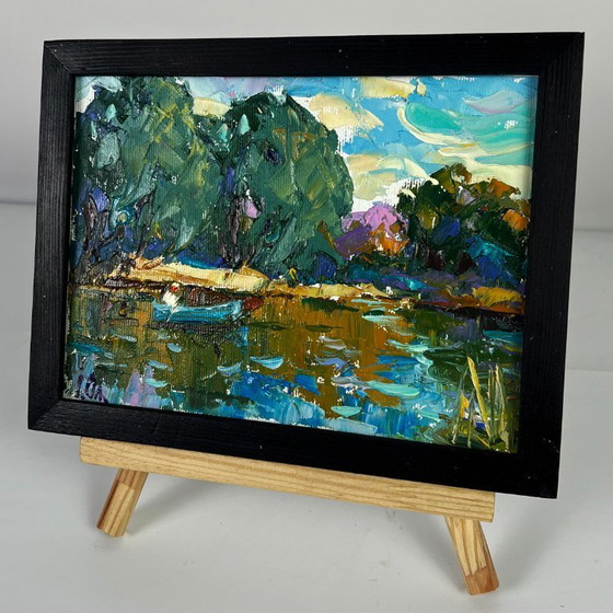 Image 1 of On a Boat by a Quiet River