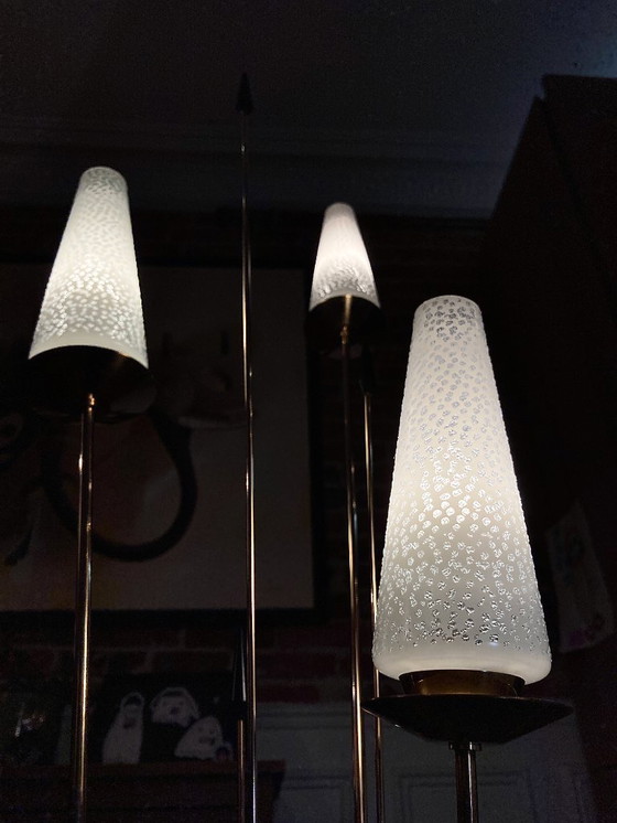 Image 1 of Lunel driepoot vloerlamp, Roseaux 3 lichts