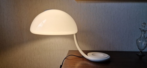 Lampada Vintage Martinelli Serpente Modello 599 – Martinelli Luce, Lampade da tavolo, Metallo, Plastica (photo 2 of 14)