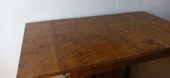 Image 1 of Großer, verstellbarer viktorianischer Tisch.