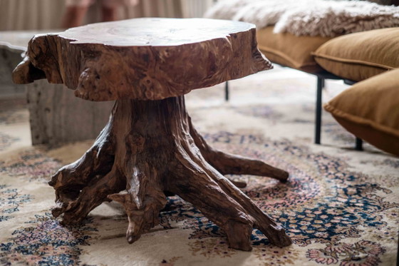 Mesa de centro única hecha de un tronco de árbol macizo. – handgemaakt, Mesas de centro, Wood (photo 2 of 7)