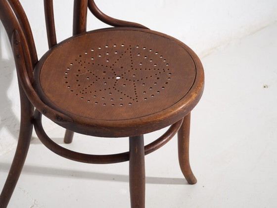 Pair of antique Viennese chairs (c.1920). Set of 2 pieces #2 – Dining chairs (photo 37 of 40)
