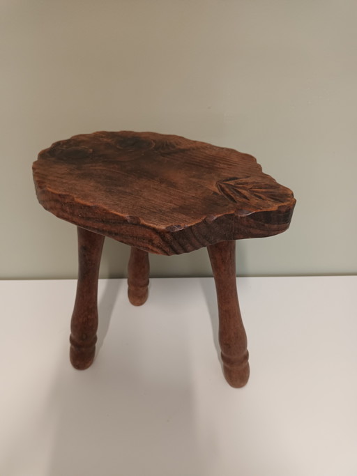 Spanish wooden stool