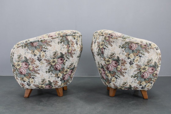 Image 1 of 1940er Jahre Paar Clubsessel, Tschechoslowakei