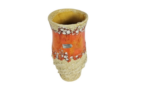 Vallauris - 'Ecume De Mer' - Fat Lava - Signed - France - 60s – Vases, Ceramic (photo 7 of 7)