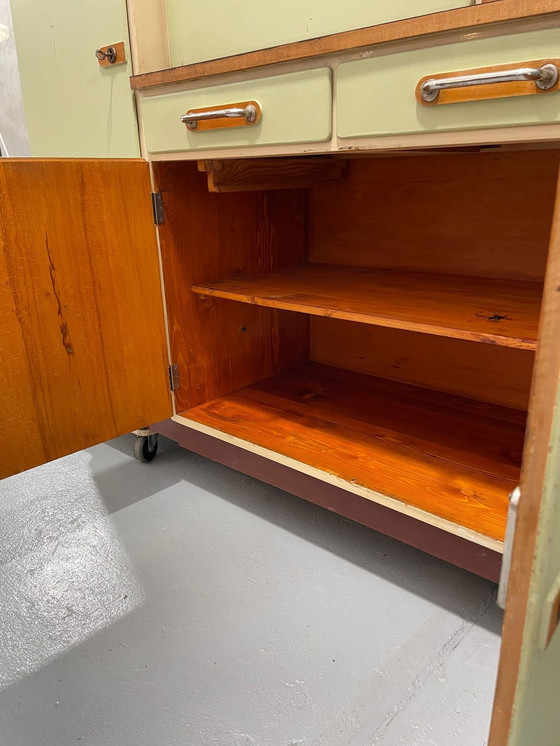 Image 1 of Mobile buffet cecoslovacco d'epoca di Tatra Nábytok - 1960 Mid-Century