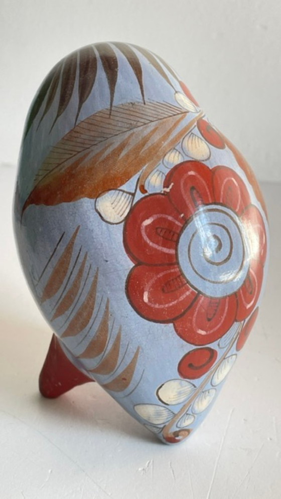 Vintage HANDCRAFTED Ceramic OWL – MEX JP, Decorative Objects (photo 16 of 35)
