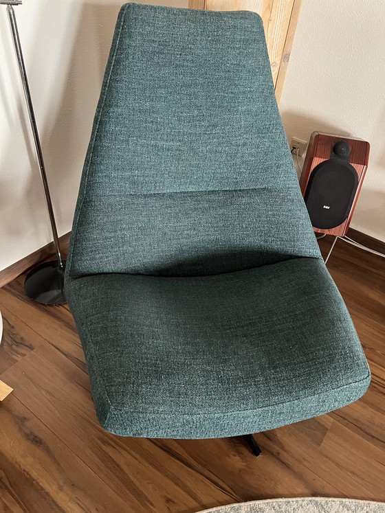 Image 1 of Fauteuil pivotant vert