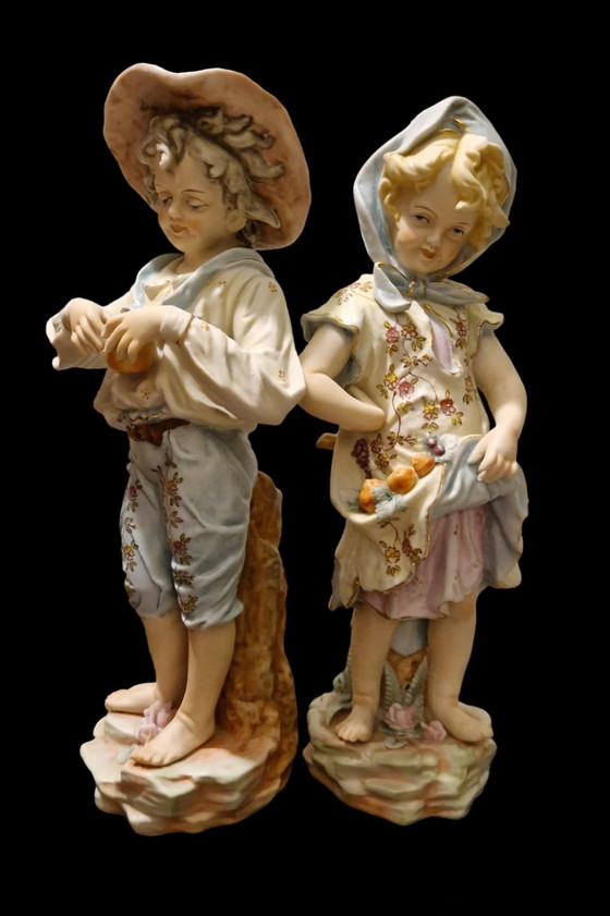 Image 1 of Statuettes en porcelaine