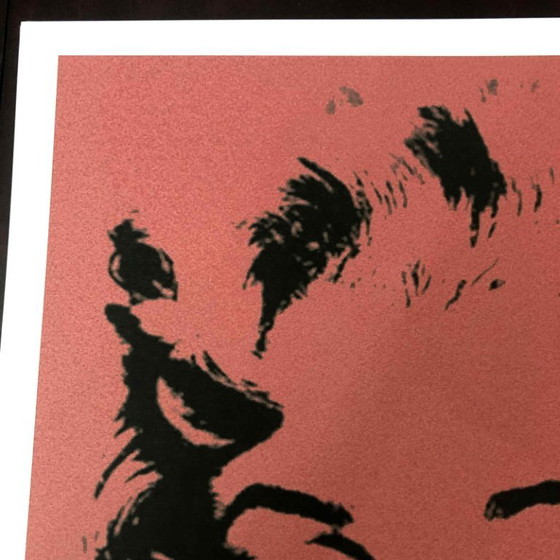 Litografía de "Marylin Monroe" de la década de 1990, inspirada en la obra de Andy Warhol. (photo 5 of 9)