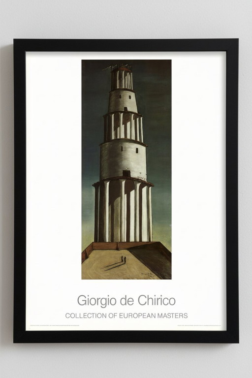 Chiroco, Giorgio de - La grande Torre - stampa d'arte