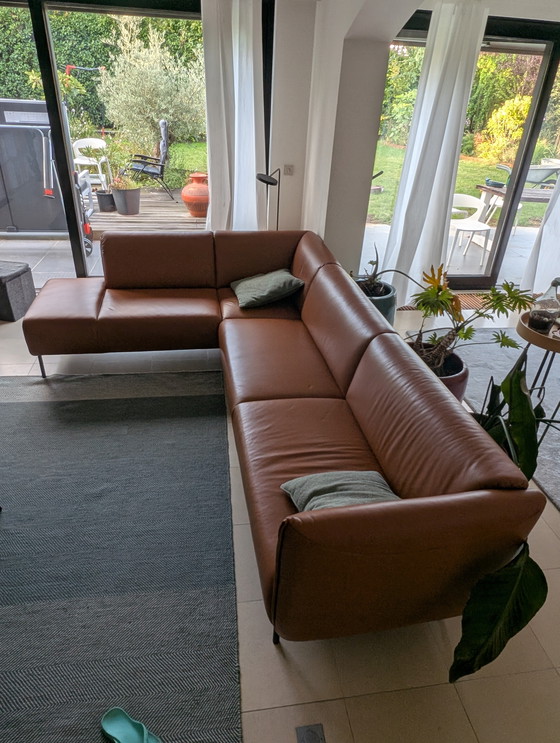 Image 1 of Nieuwe lederen designzetel moome