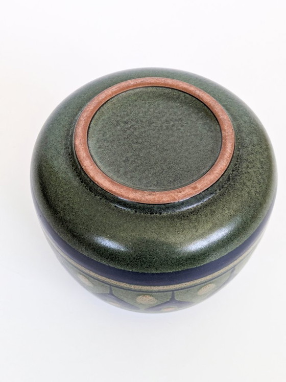 KMK Mora Ceramic Vase, Midcentury West Germany Pottery (photo 6 of 12)