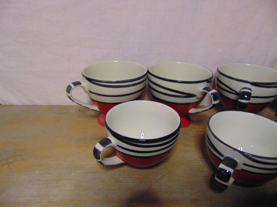 Image 1 of 11 Solides Grès peints à la main