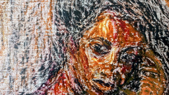 Image 1 of Tineke van steenbergen Ragazza americana 30 x 24 cm