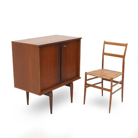 Image 1 of Buffet en teck par Amma of Turin, années 1960