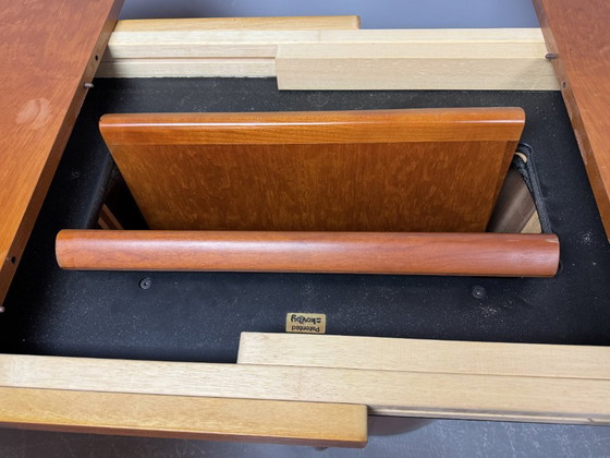 Image 1 of Skovby oval extendable dining table in Scandinavian design from the mid-20th century, Denmark, 1960s.