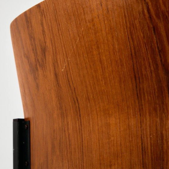 Image 1 of MK11372 Chaise en teck sur base métallique