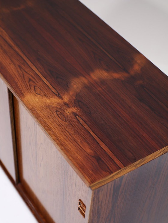 Image 1 of Kast met schuifdeuren palissander Deens vintage