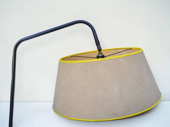 Lampada da lettura con tavolo 1950 – Lampade da terra, Wood, polished steel, Vintage (photo 5 of 9)