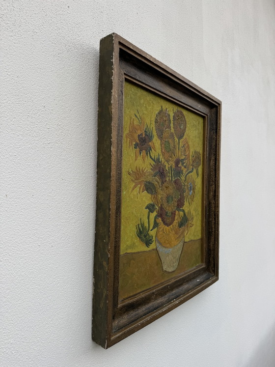 Gemälde Sonnenblumen nach Van Gogh – Gemälde & Zeichnungen, Wood (photo 15 of 15)