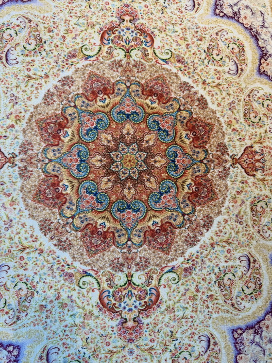 Image 1 of Tappeto iraniano con seta (100x150 cm)