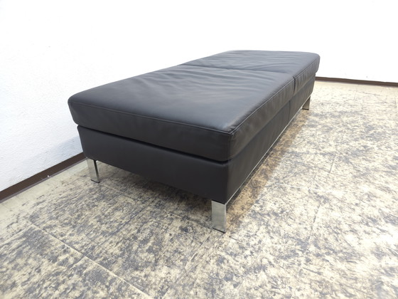 Image 1 of Tabouret en cuir Walter Knoll Foster, tabouret design, banc en cuir, qualité supérieure