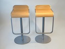 2 × La Palma LEM barkrukken – design Shin & Tomoko Azumi