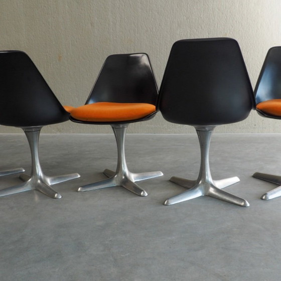 Image 1 of Space Age dining set by Maurice Burke for Arkana