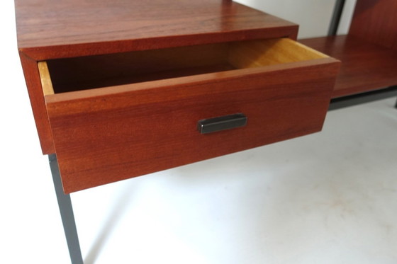 Image 1 of Espejo moderno de mediados de siglo Kuperus Almelo en estilo Pastoe Braakman.