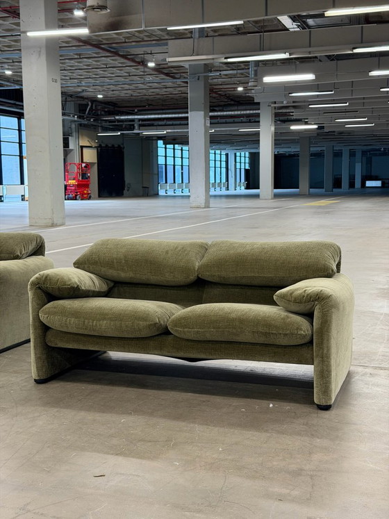 Cassina Maralunga Set | Green – 3-5 seaters, Textile (photo 3 of 14)