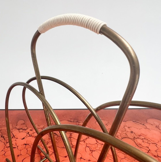 Image 1 of Portariviste vintage in ottone, anni '60