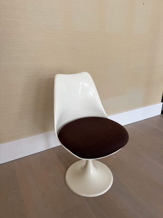 Image 1 of Set of 4 Vintage Tulip Dining Chairs – Pastoe / NKA – West Germany