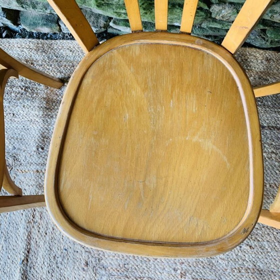 Image 1 of Juego de 4 sillas de bistró