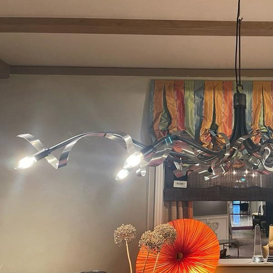 Image 1 of Jacco Maris Ruban Plié Oval hanging lamp