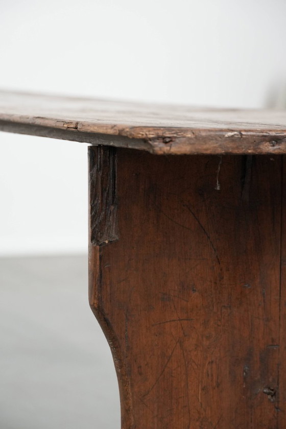 Image 1 of Banc d'entrée/banc de salle à manger anglais ancien et plein de caractère, en pin.