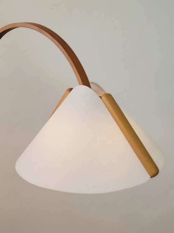Image 1 of Vintage houten vloerlamp van Domus, Duitsland 1970
